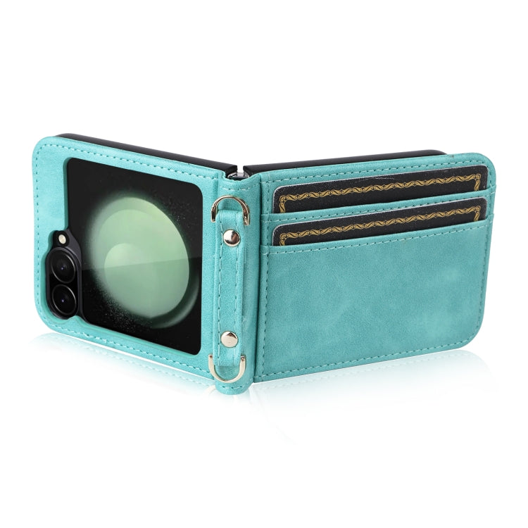 For Samsung Galaxy Z Flip7 FE / Z Flip6 Crossbody Folding Phone Case
