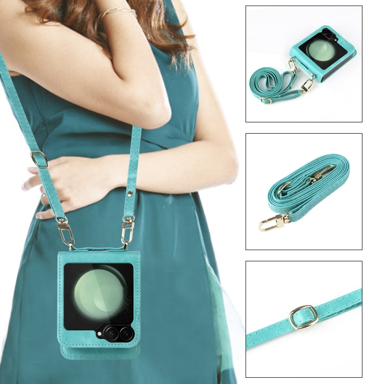 For Samsung Galaxy Z Flip7 FE / Z Flip6 Crossbody Folding Phone Case