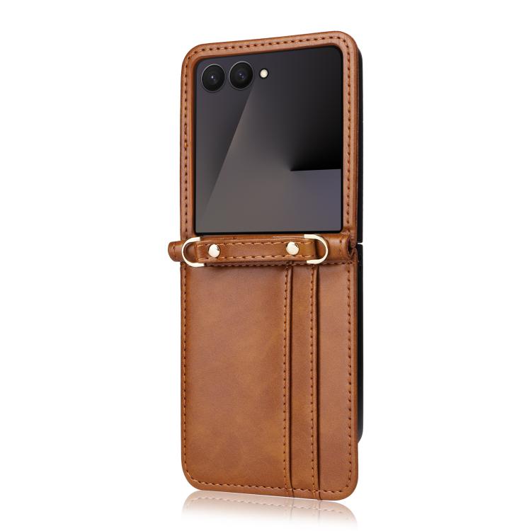 For Samsung Galaxy Z Flip7 5G Crossbody Folding Phone Case