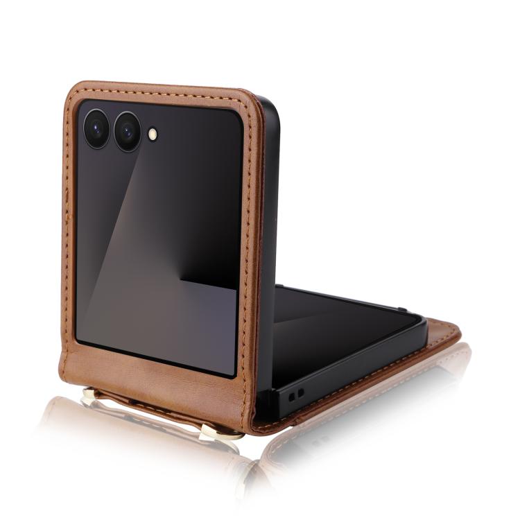 For Samsung Galaxy Z Flip7 5G Crossbody Folding Phone Case