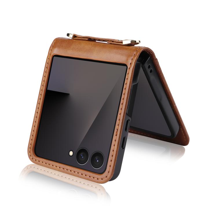 For Samsung Galaxy Z Flip7 5G Crossbody Folding Phone Case