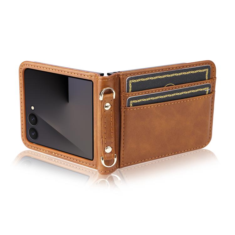 For Samsung Galaxy Z Flip7 5G Crossbody Folding Phone Case