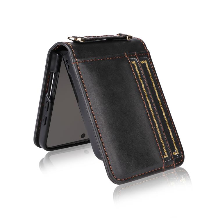 For Samsung Galaxy Z Flip7 5G Crossbody Folding Phone Case