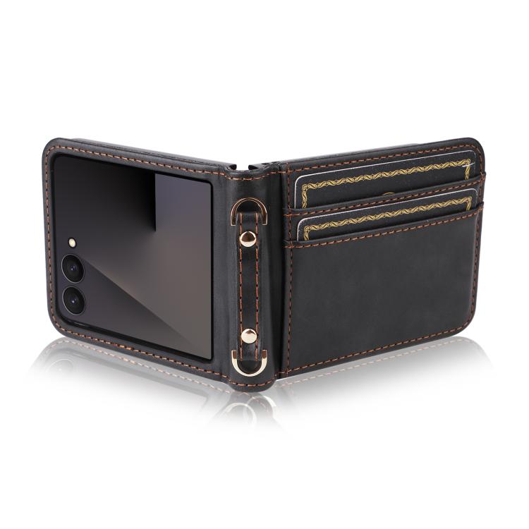 For Samsung Galaxy Z Flip7 5G Crossbody Folding Phone Case