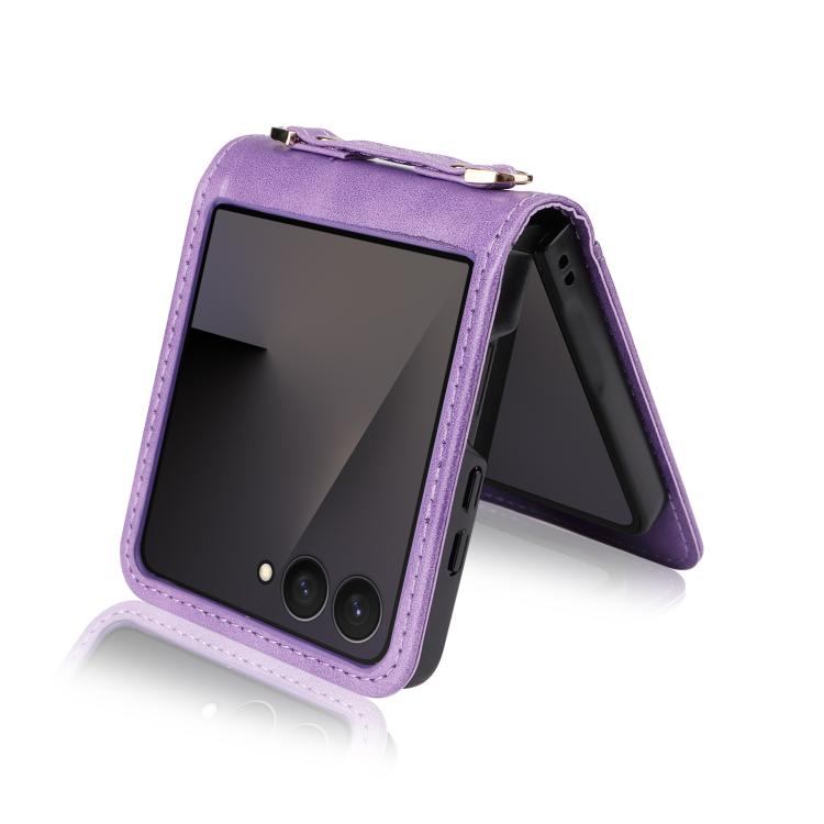 For Samsung Galaxy Z Flip7 5G Crossbody Folding Phone Case