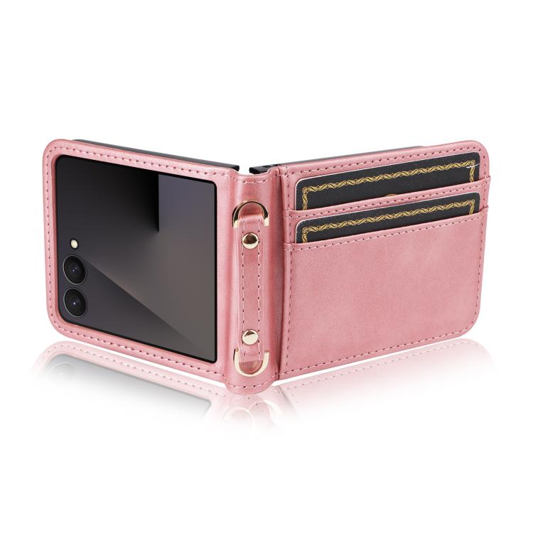 For Samsung Galaxy Z Flip7 5G Crossbody Folding Phone Case