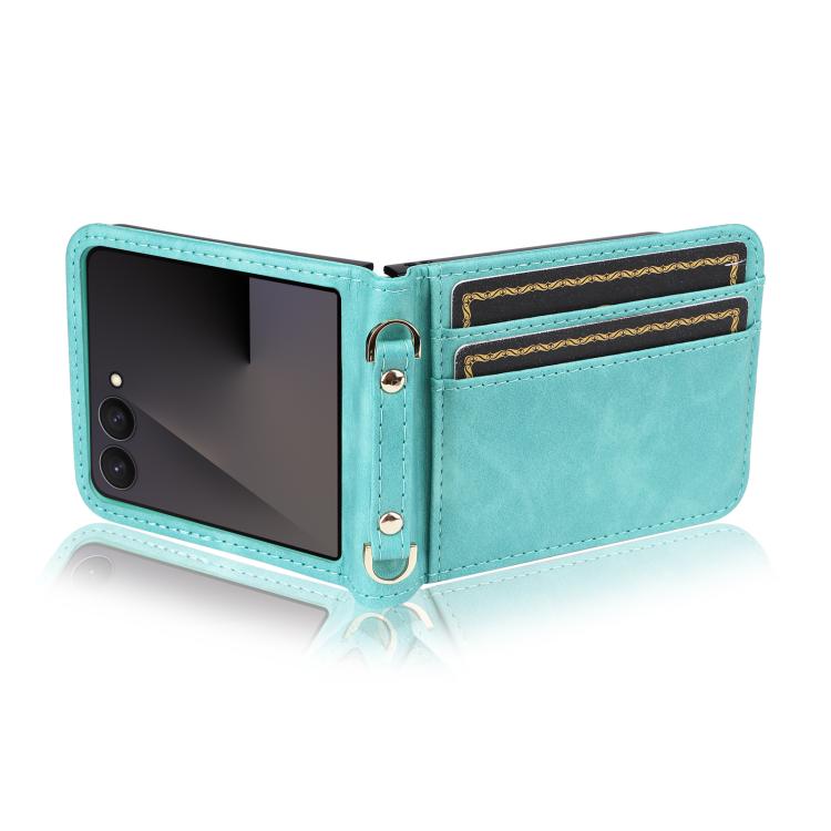 For Samsung Galaxy Z Flip7 5G Crossbody Folding Phone Case