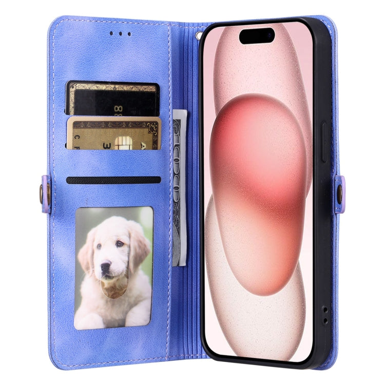 For iPhone 16 Pro Max Skin Feel Totem Embossed Leather Phone Case