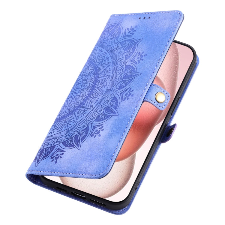 For iPhone 15 Pro Skin Feel Totem Embossed Leather Phone Case
