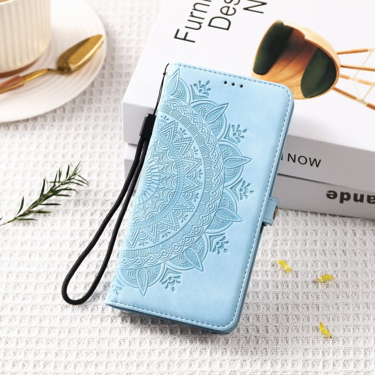 For iPhone 14 Plus Skin Feel Totem Embossed Leather Phone Case