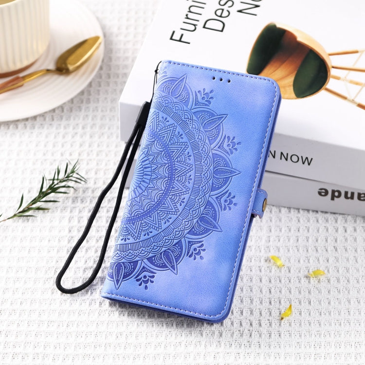 For iPhone 14 Skin Feel Totem Embossed Leather Phone Case