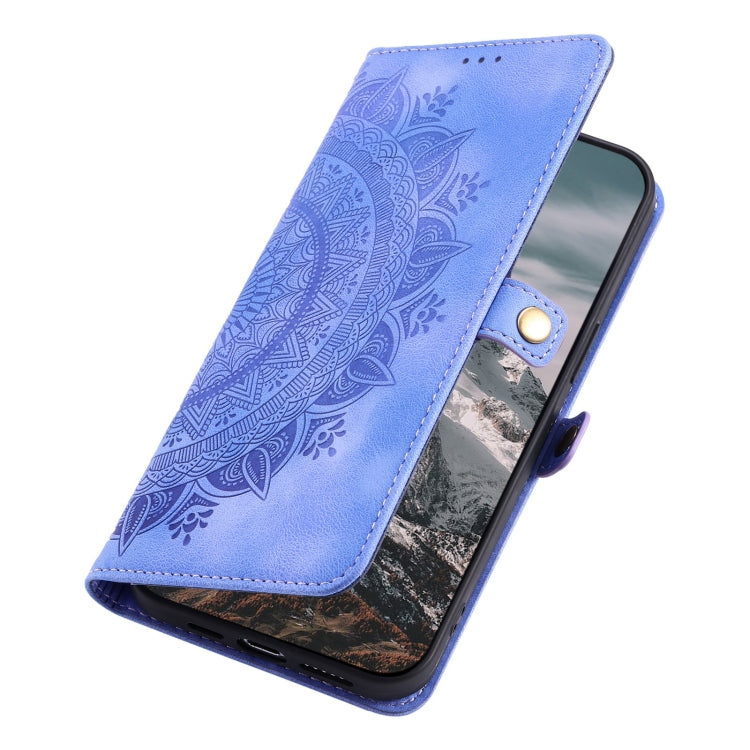 For iPhone 7 / 8 / SE 2022 Skin Feel Totem Embossed Leather Phone Case