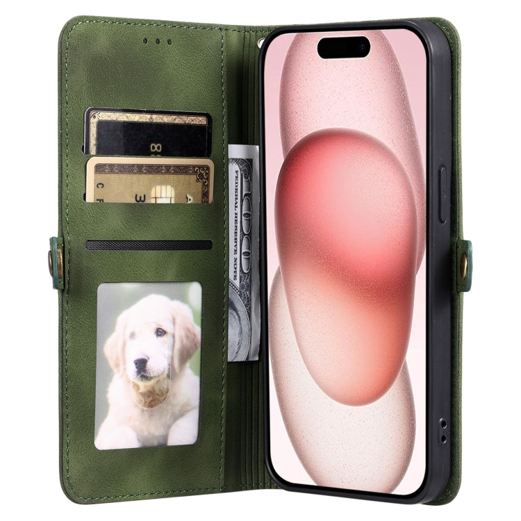 For iPhone 13 Pro Skin Feel Totem Embossed Leather Phone Case