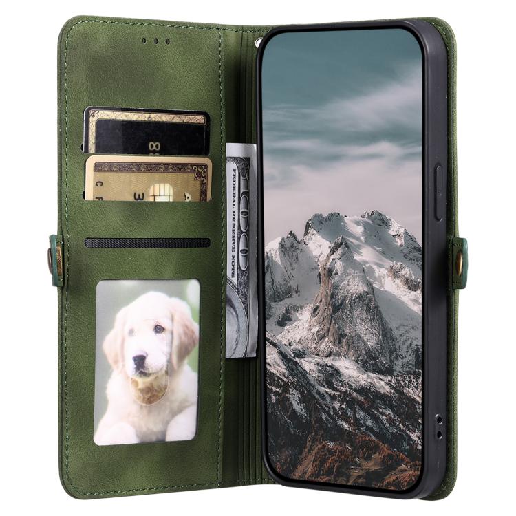 For iPhone 16e / 17e Skin Feel Totem Embossed Leather Phone Case