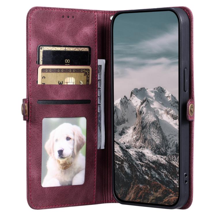 For iPhone 16e / 17e Skin Feel Totem Embossed Leather Phone Case