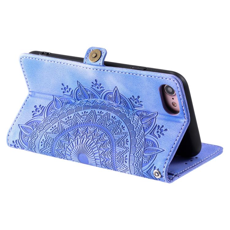 For iPhone 16e / 17e Skin Feel Totem Embossed Leather Phone Case