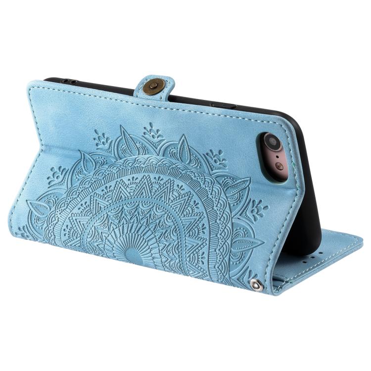 For iPhone 16e / 17e Skin Feel Totem Embossed Leather Phone Case