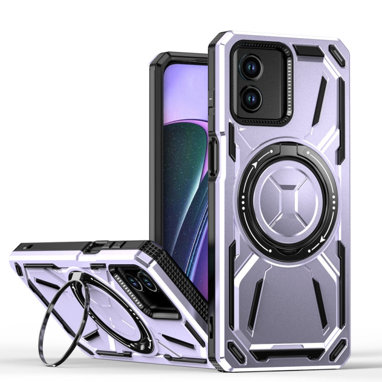 For Motorola Moto G Stylus 5G 2023 Armor II Series MagSafe Magnetic Holder Phone Case