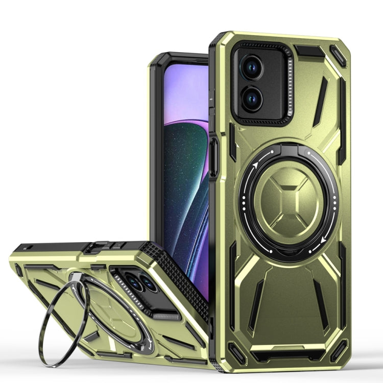 For Motorola Moto G Stylus 5G 2023 Armor II Series MagSafe Magnetic Holder Phone Case