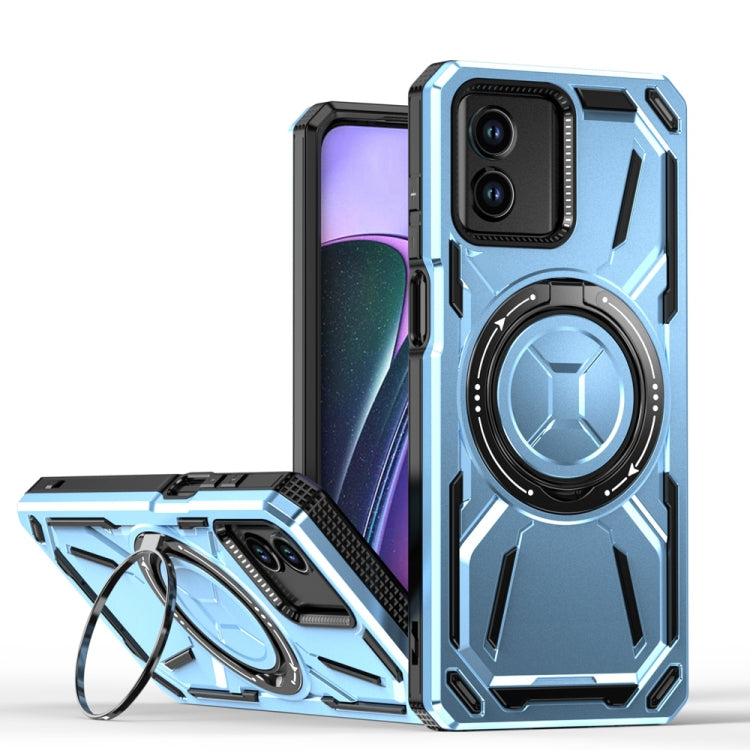 For Motorola Moto G Stylus 5G 2023 Armor II Series MagSafe Magnetic Holder Phone Case