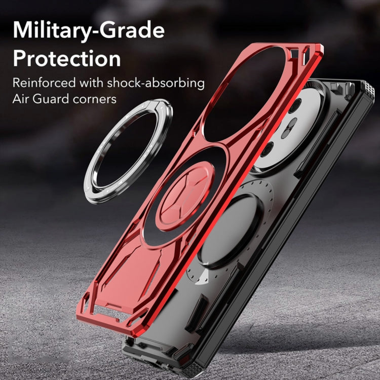 For TCL 50 SE 4G Armor II Series MagSafe Magnetic Holder Phone Case