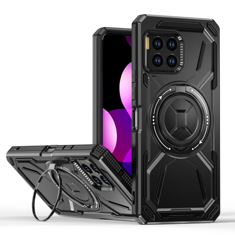 For T-Mobile Revvl 7 Pro 5G Armor II Series MagSafe Magnetic Holder Phone Case
