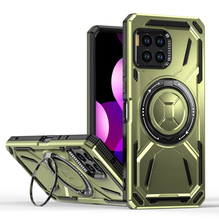 For T-Mobile Revvl 7 Pro 5G Armor II Series MagSafe Magnetic Holder Phone Case