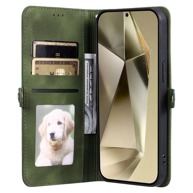 For Samsung Galaxy A15 Skin Feel Totem Embossed Leather Phone Case