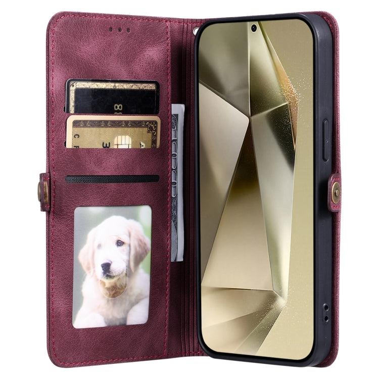 For Samsung Galaxy A15 Skin Feel Totem Embossed Leather Phone Case