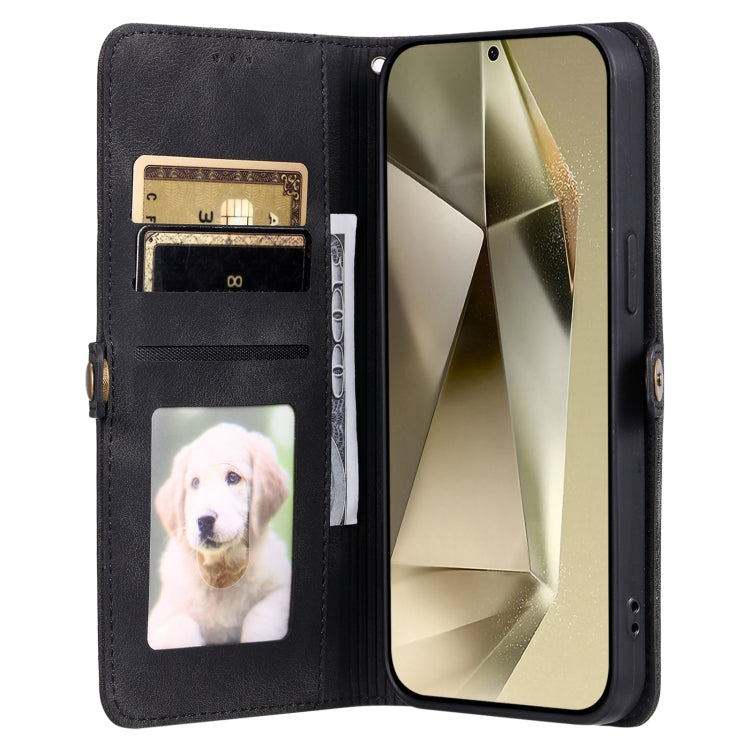 For Samsung Galaxy A15 Skin Feel Totem Embossed Leather Phone Case