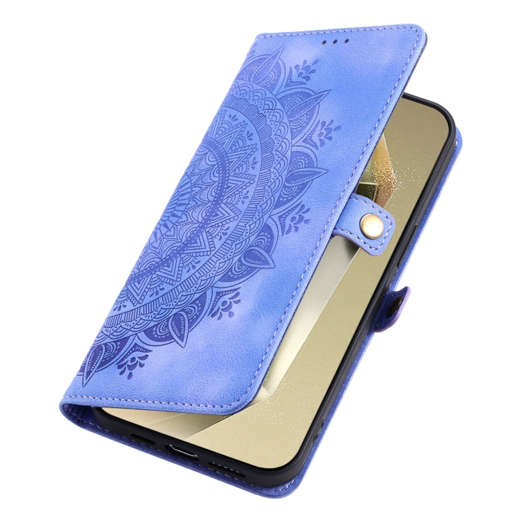 For Samsung Galaxy A36 Skin Feel Totem Embossed Leather Phone Case