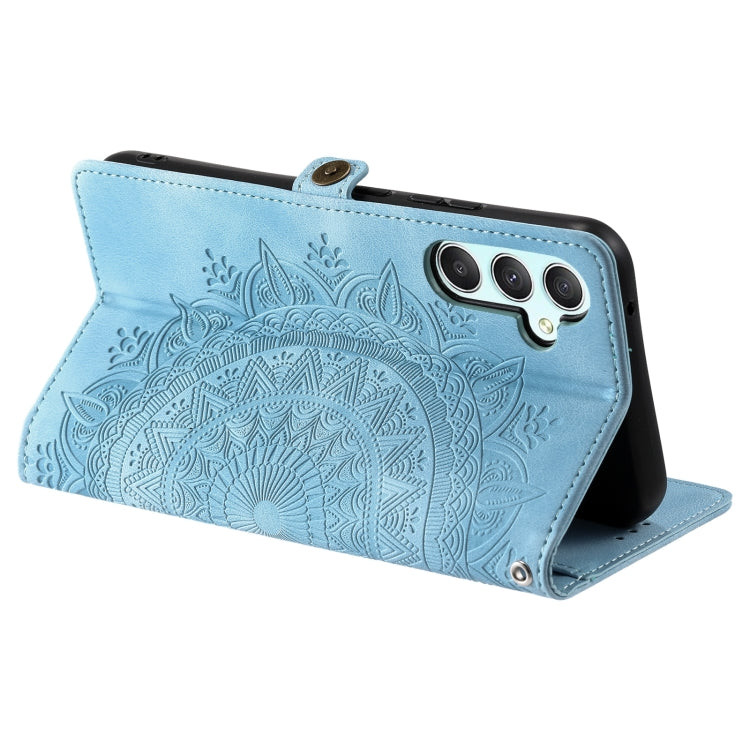 For Samsung Galaxy A36 Skin Feel Totem Embossed Leather Phone Case