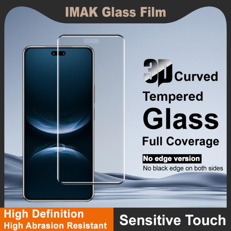 For Huawei nova 14 Pro imak No Edge Version 3D Curved Full Screen Tempered Glass Film