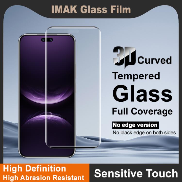 For Huawei nova 14 Ultra imak No Edge Version 3D Curved Full Screen Tempered Glass Film