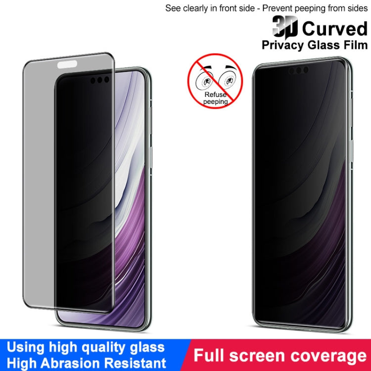 For Huawei Mate 70 Pro / 70 Pro+ imak 3D Curved Privacy Full Screen Tempered Glass Film