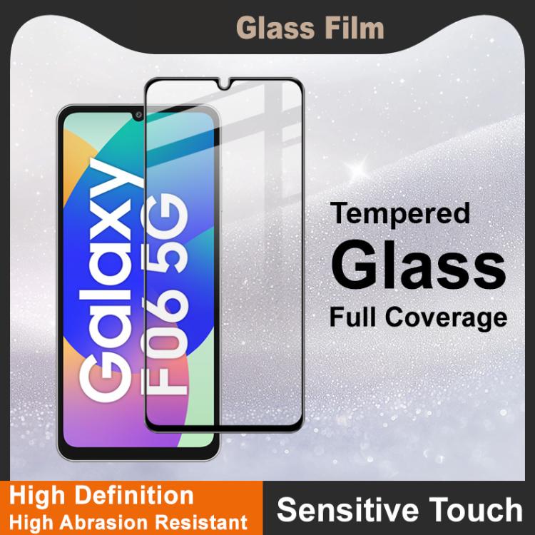 For Samsung Galaxy F06 5G / M06 5G imak 9H Surface Hardness Full Screen Tempered Glass Film Pro+ Series