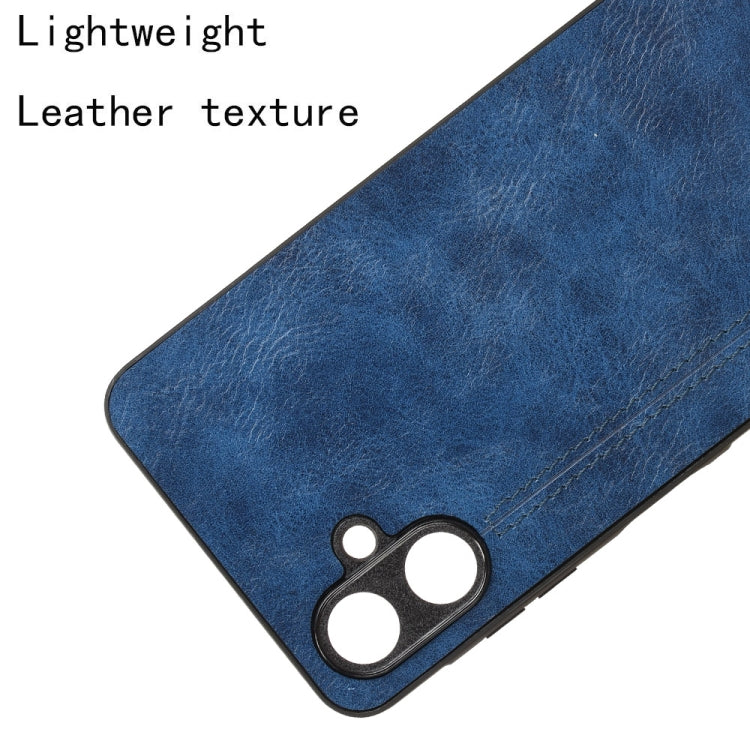 For Samsung Galaxy A06 4G Cow Pattern Sewing Back Cover Phone Case
