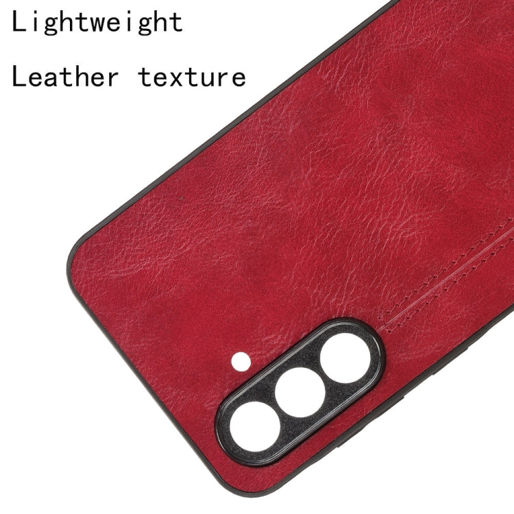 For Samsung Galaxy A36 5G Cow Pattern Sewing Back Cover Phone Case