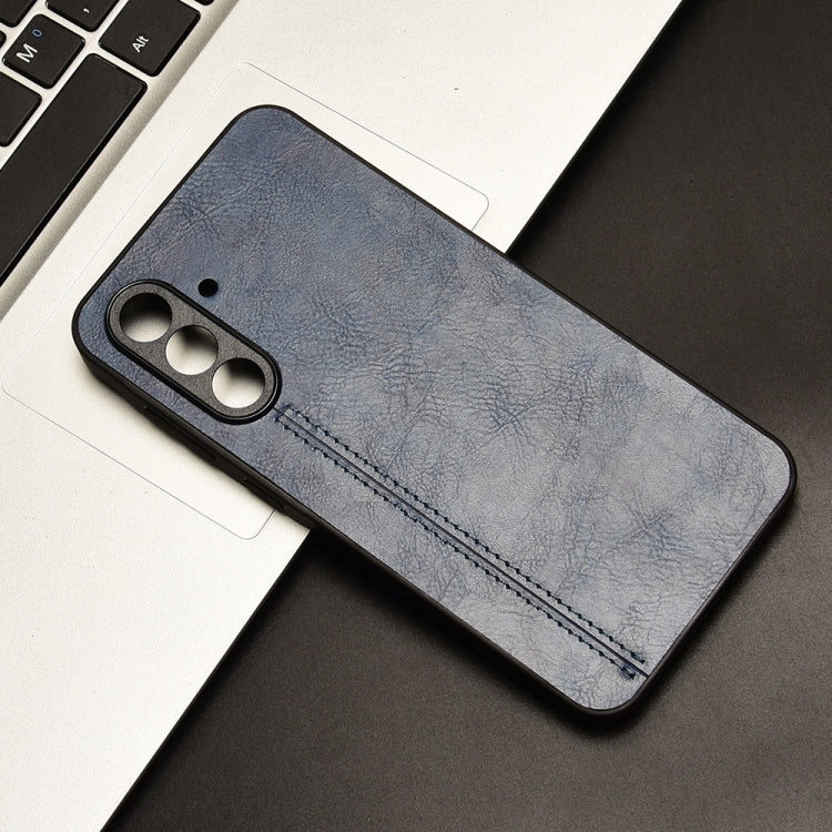 For Samsung Galaxy A36 5G Cow Pattern Sewing Back Cover Phone Case