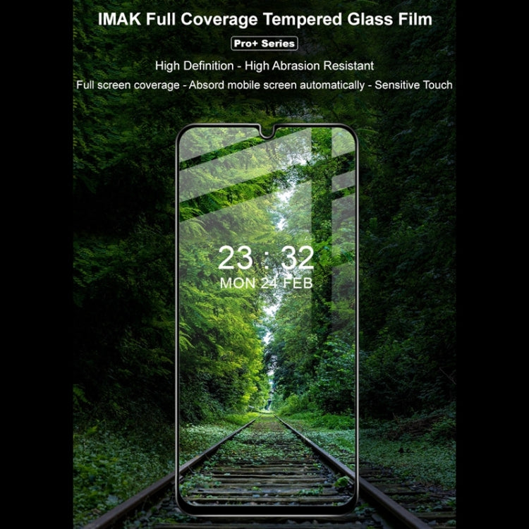 For Samsung Galaxy A16 4G / 5G imak 9H Surface Hardness Full Screen Tempered Glass Film Pro+ Series
