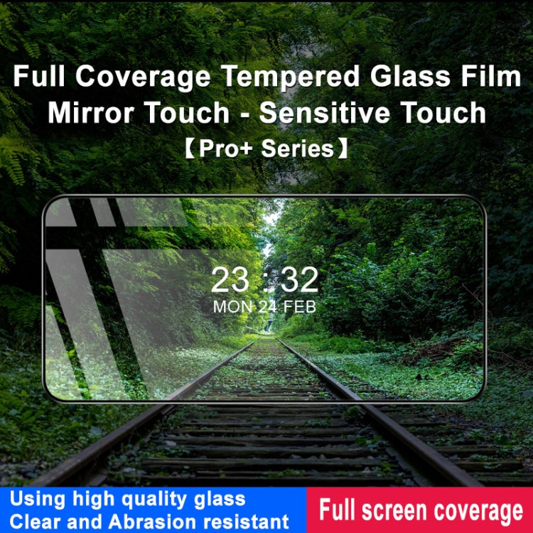 For Samsung Galaxy A56 5G imak 9H Surface Hardness Full Screen Tempered Glass Film Pro+ Series