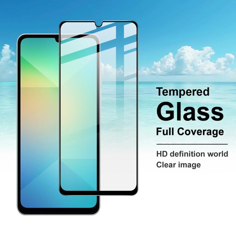 For Samsung Galaxy A07 4G imak 9H Surface Hardness Full Screen Tempered Glass Film Pro+ Series