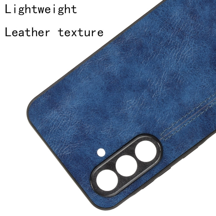 For Samsung Galaxy A36 5G Cow Pattern Sewing Card Bag Phone Case