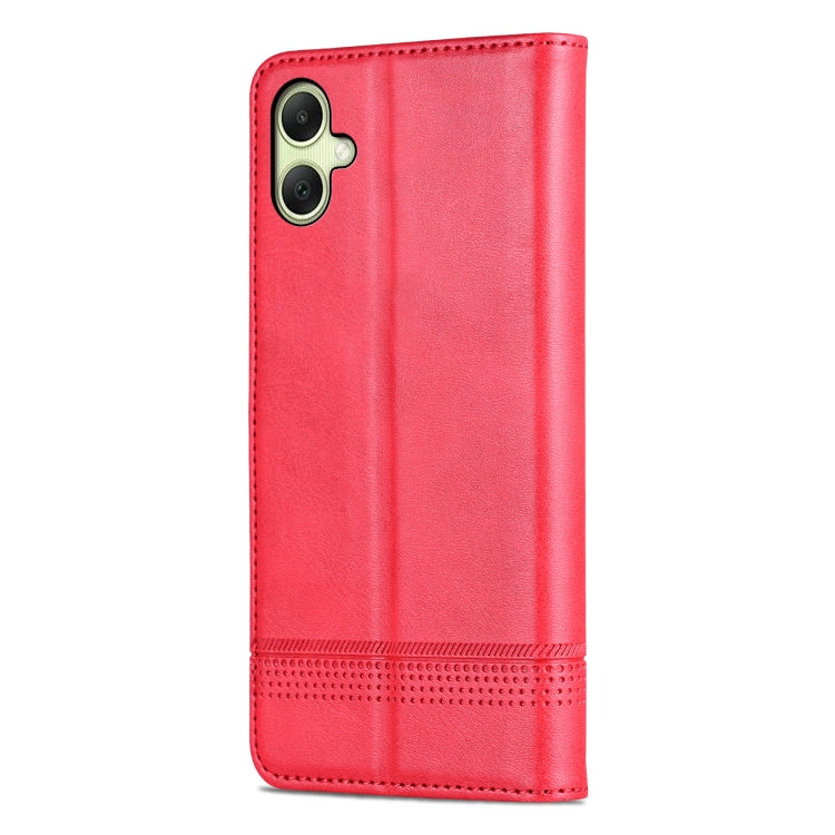 For Samsung Galaxy A06 4G AZNS Magnetic Calf Texture Flip Leather Phone Case
