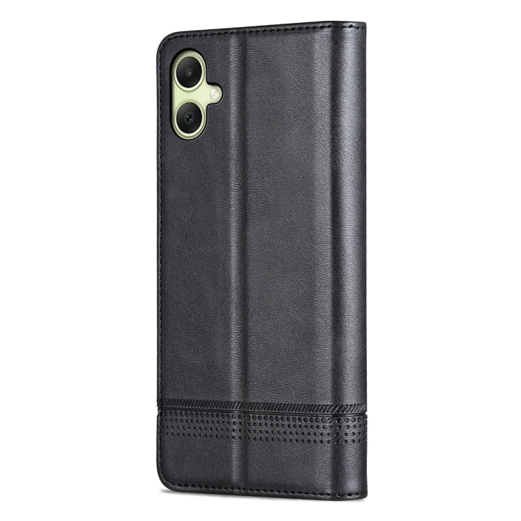 For Samsung Galaxy A06 4G AZNS Magnetic Calf Texture Flip Leather Phone Case