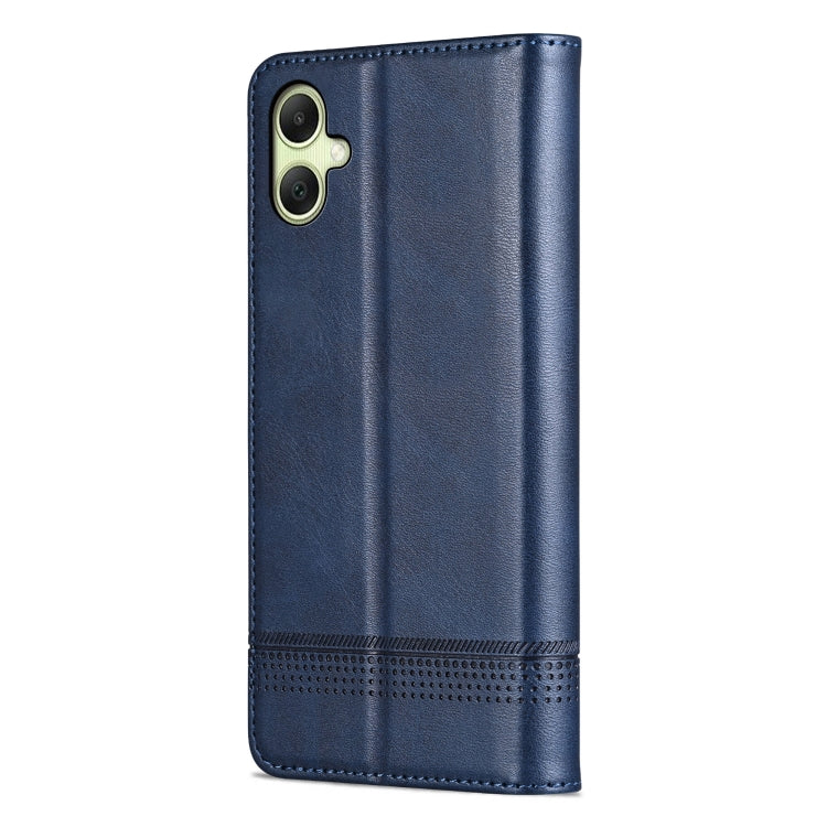 For Samsung Galaxy A06 4G AZNS Magnetic Calf Texture Flip Leather Phone Case