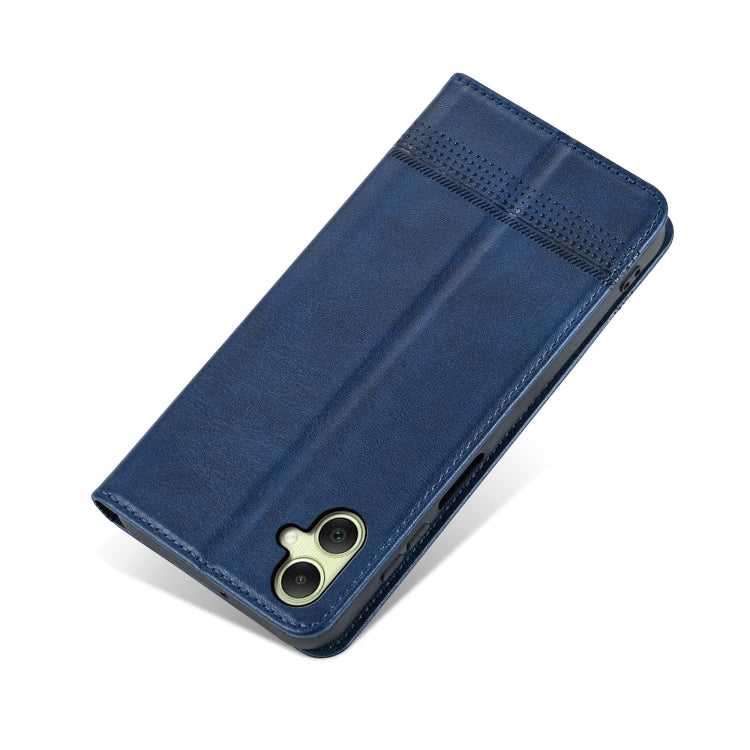 For Samsung Galaxy A06 4G AZNS Magnetic Calf Texture Flip Leather Phone Case
