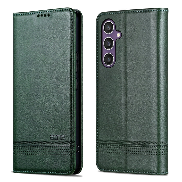 For Samsung Galaxy A36 5G AZNS Magnetic Calf Texture Flip Leather Phone Case