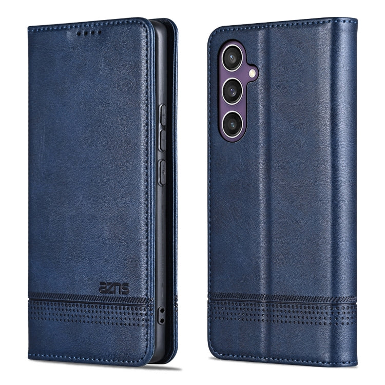 For Samsung Galaxy A36 5G AZNS Magnetic Calf Texture Flip Leather Phone Case