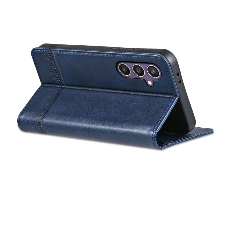 For Samsung Galaxy A36 5G AZNS Magnetic Calf Texture Flip Leather Phone Case